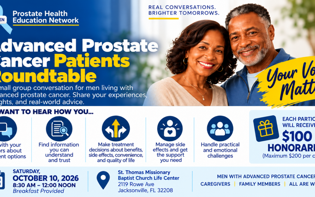 Advanced Prostate Cancer Patients Roundtable (Jacksonville, FL)